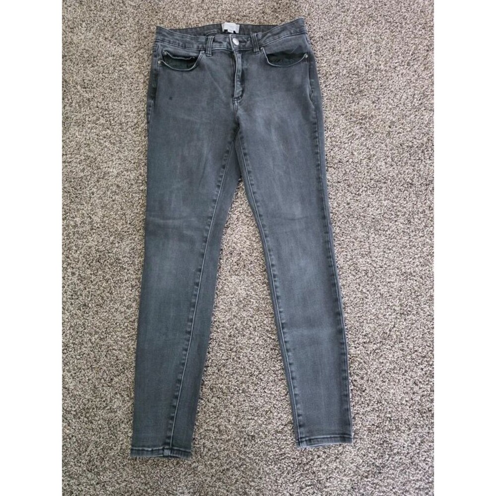 Daily Ritual Women's Skinny Jeans Size 29R Black Stretch Denim Amazon Brand Regu